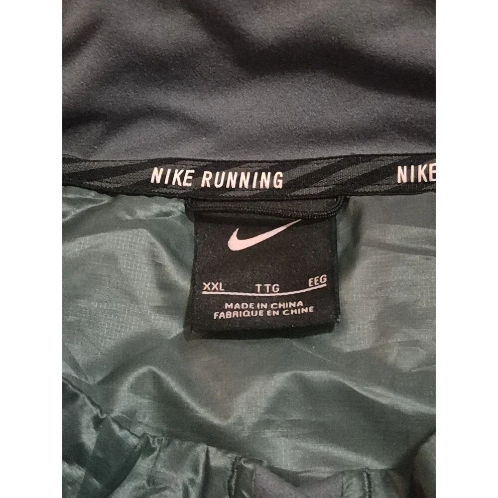 Nike Running Lightweight Insulated Polyfill Vest Mens 2XL Full Zip Run